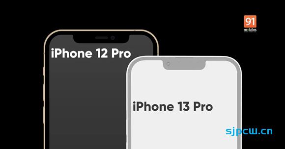 外媒曝光iphone 13 pro渲染图：缩小刘海，更大的后置相机模组