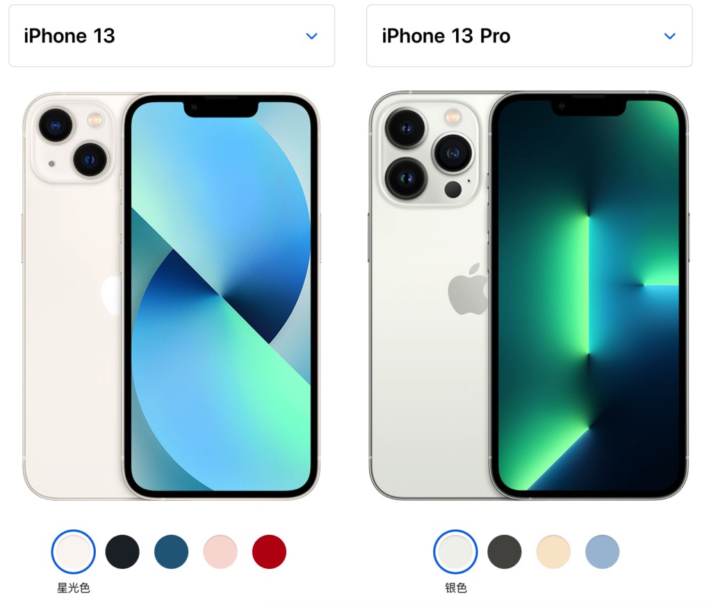 iphone 13跟iphone 13 pro有什么不同，配置详细对比，选择建议