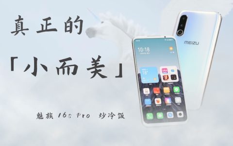 「花生说」 这才是真正的小而美/魅族16s pro炒冷饭